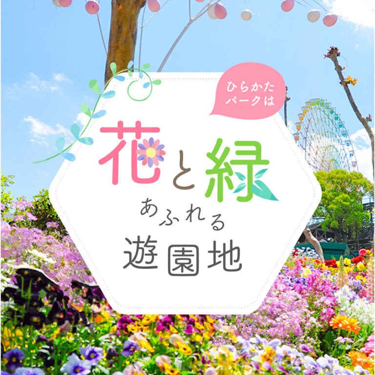 花と緑あふれる遊園地 フラワー